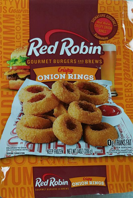 Lamb Weston Issues Allergy Alert on Undeclared Milk in Red Robin Burgers and Brews Crispy Onion Rings Sold in Grocery Stores